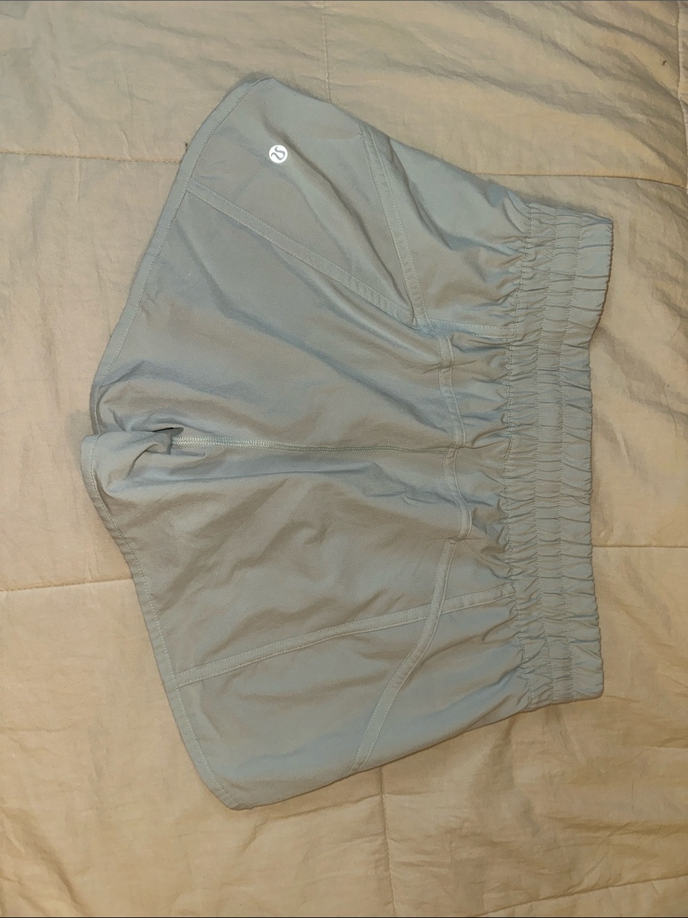 lululemon athletica Light Blue Women's Athletic Shorts - Picture 3 of 6